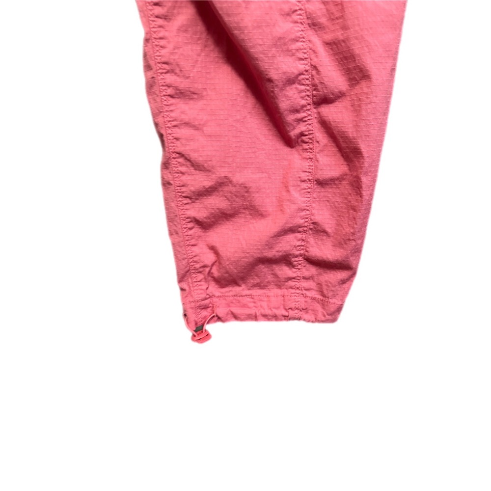 Rafaella Cargo Pants Womens 10 Pink Excellent Ripstop Bungee Hem Straight Leg - Picture 5 of 8